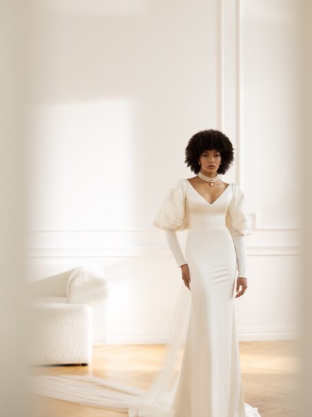 Majesty dress by Eva Lendel from Less is More 2023
