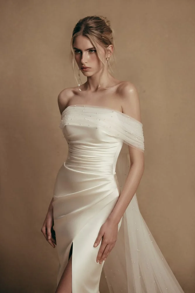 Michelle 1 wedding dress by WONÁ Concept from Personality collection