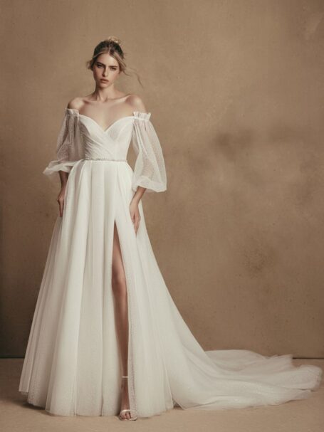 Millie 1 wedding dress by WONÁ Concept from Personality collection