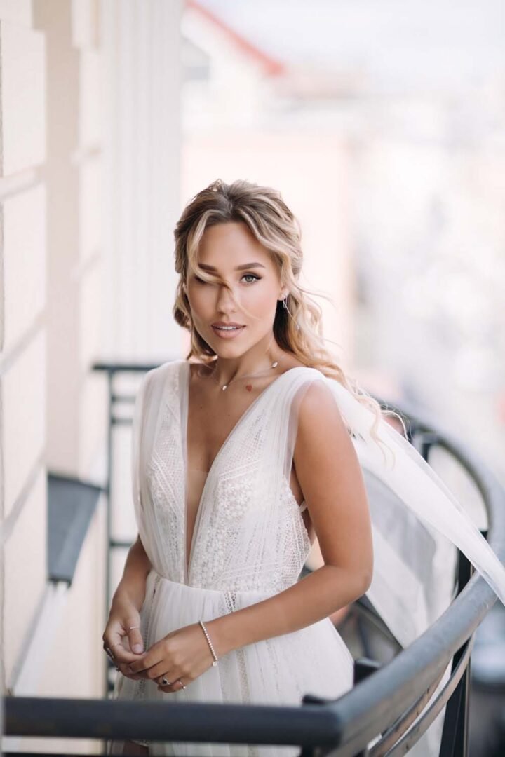 Дарія Квіткова у весільній сукні від Crystal Salon