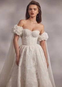Bavaria 2 wedding dress by Eva Lendel Less is More 4