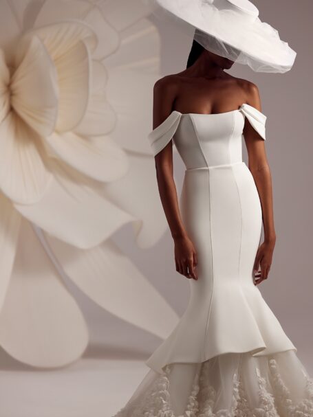 Colette 2 wedding dress by Eva Lendel Less is More 4
