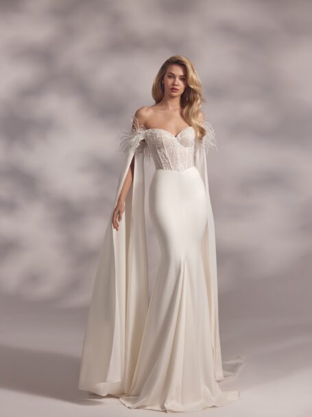 Seychelle 1 wedding dress by Eva Lendel Less is More 4