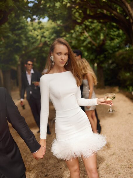 Coachella 1 wedding dress by Eva Lendel from Love Story collection