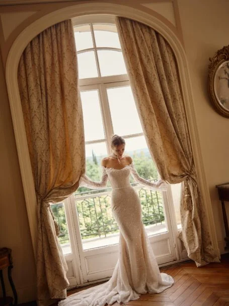 Cortez 2 wedding dress by Eva Lendel from Love Story collection