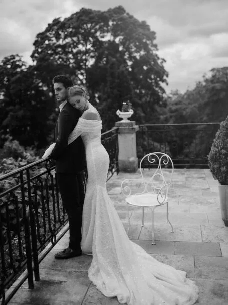 Cortez 6 wedding dress by Eva Lendel from Love Story collection