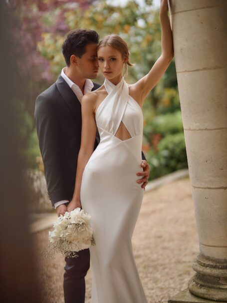 Nila 1 wedding dress by Eva Lendel from Love Story collection