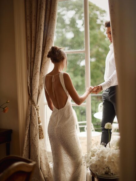 North 4 wedding dress by Eva Lendel from Love Story collection