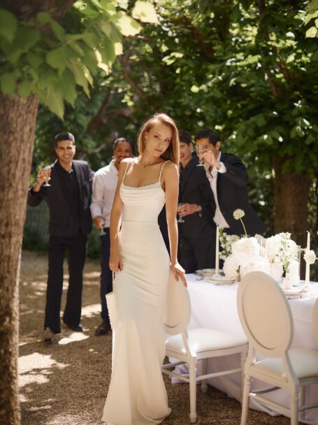 Pacific 1 wedding dress by Eva Lendel from Love Story collection