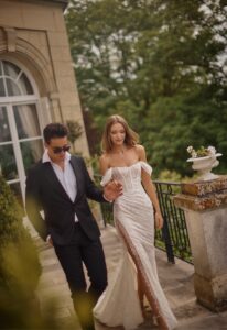 Saga 2 wedding dress by eva lendel from love story collection