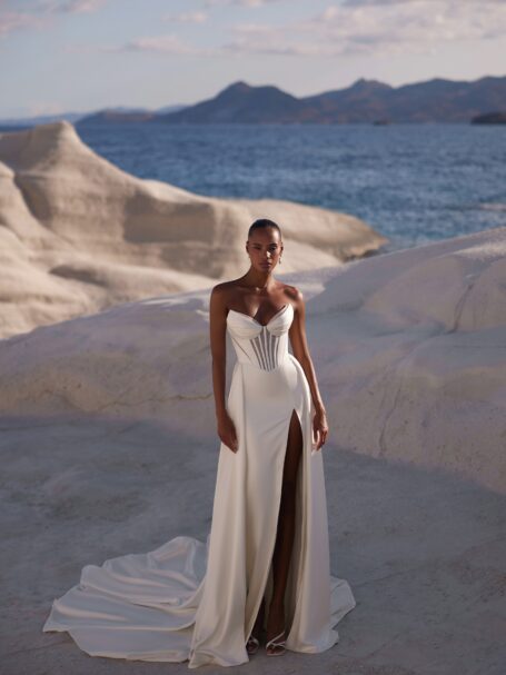 Delaney 1 весільна сукня Eva Lendel з колекції Venus