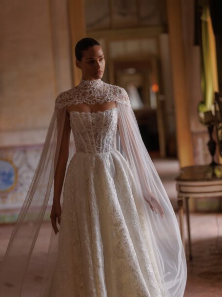 Platinium dress 3 by Eva Lendel from Bridal Alchemy